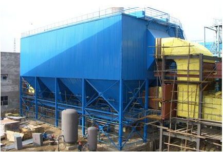华康环保为合肥冶炼厂家安装的除尘器